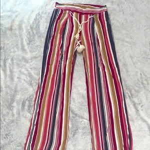 Women’s BoHo striped pants